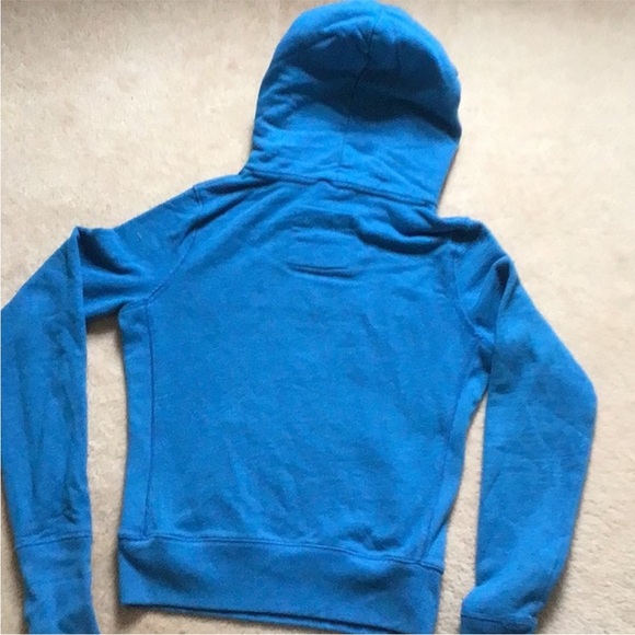 Abercrombie & Fitch Vibrant Blue Embroidered Hoodie - Picture 3 of 4